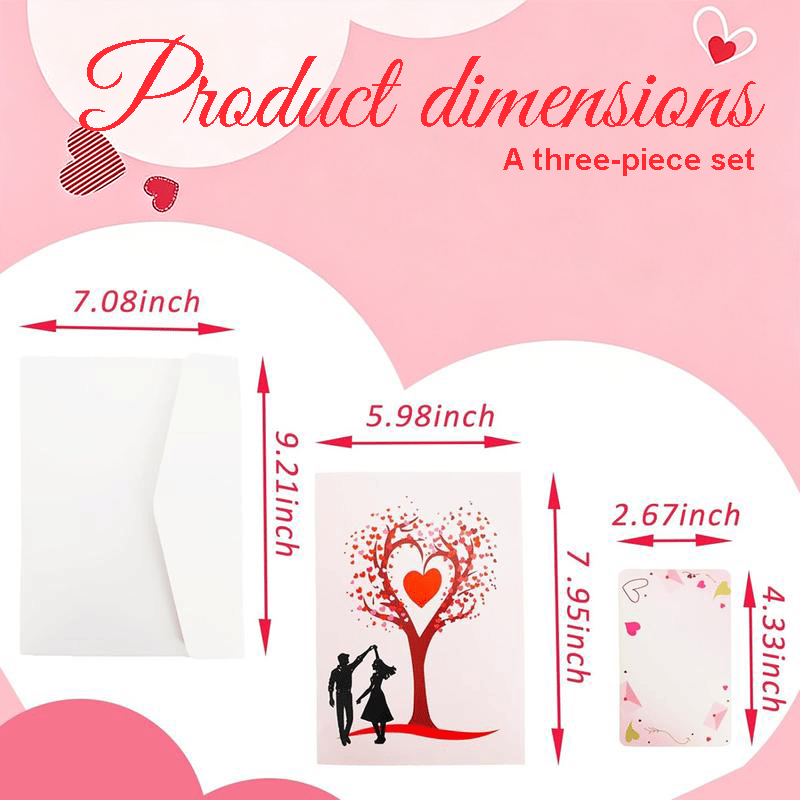 Love Tree Pop-Up Card ✨Valentine&