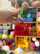 Handmade Melt ICE Crochet Keychain