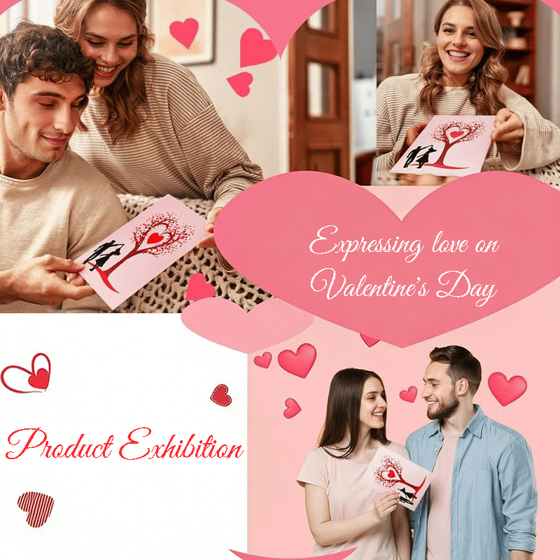 Love Tree Pop-Up Card ✨Valentine&