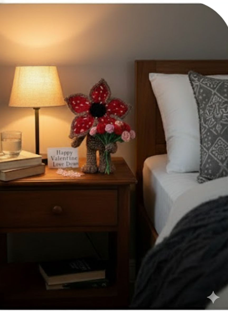 Handmade Demogorgon Crochet Plush