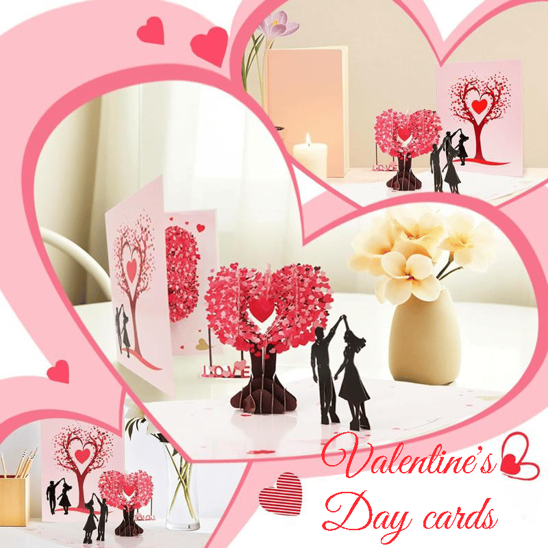 Love Tree Pop-Up Card ✨Valentine&