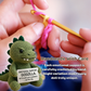The Tectonic Guardian: Godzilla Crochet Emotional Support Doll